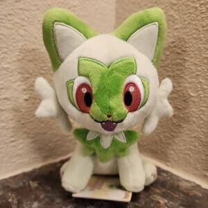 Plush - Sprigatito, 7-inch (NEW) - Pokemon - Nintendo